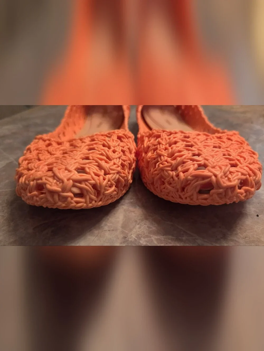 Melissa Pink Woven Flats - Women's - Picture 2 of 6